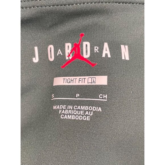Jordan Dri-Fit Green Leggings Tight Fit Womens S Polyester/Spandex Blend - Picture 6 of 16